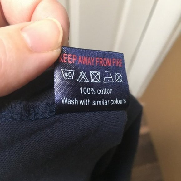 ROCHAS Paris Navy Blue V-neck Embroidered Pocket Short Sleeve Shirt - Picture 8 of 8